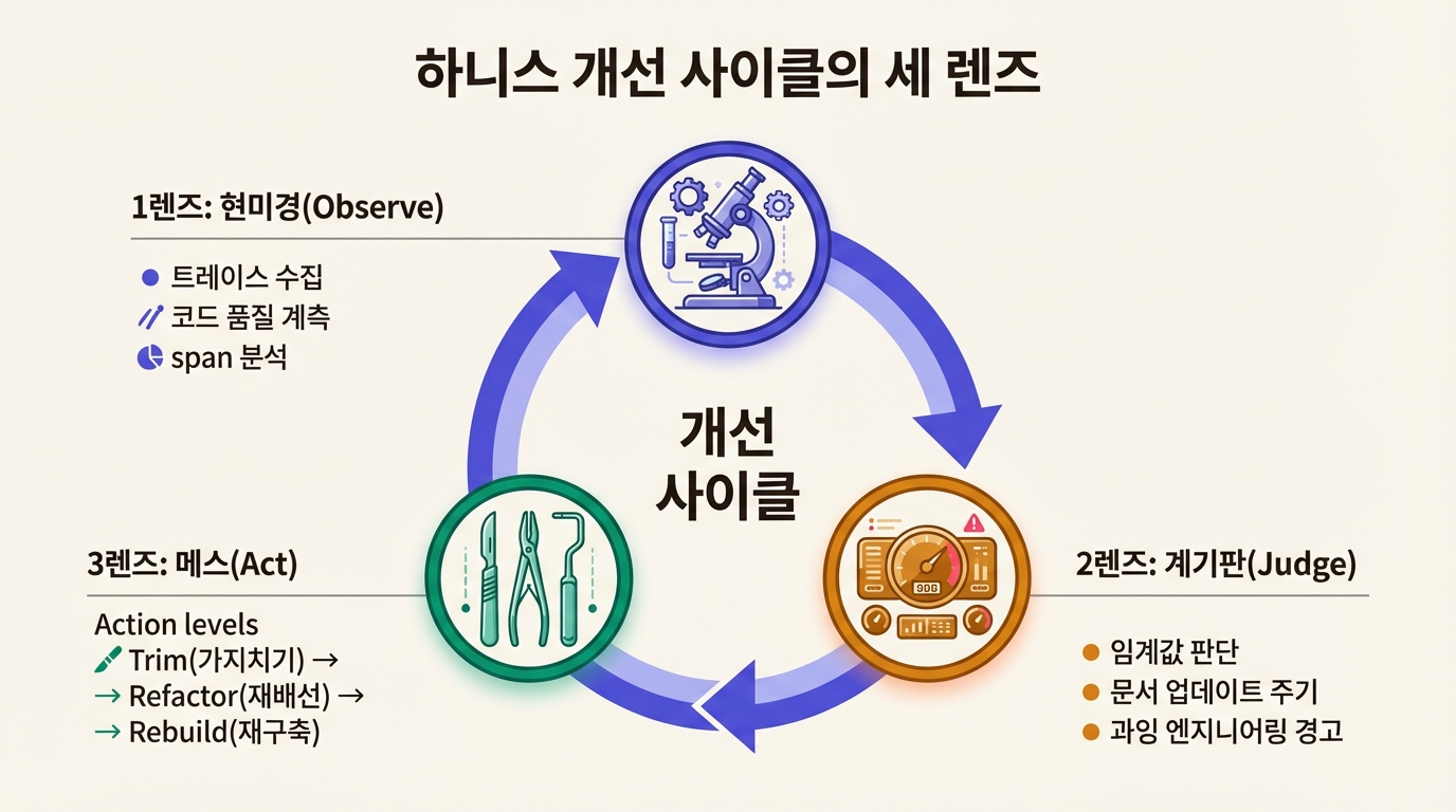 관찰, 판단, 실행의 개선 사이클 프레임워크