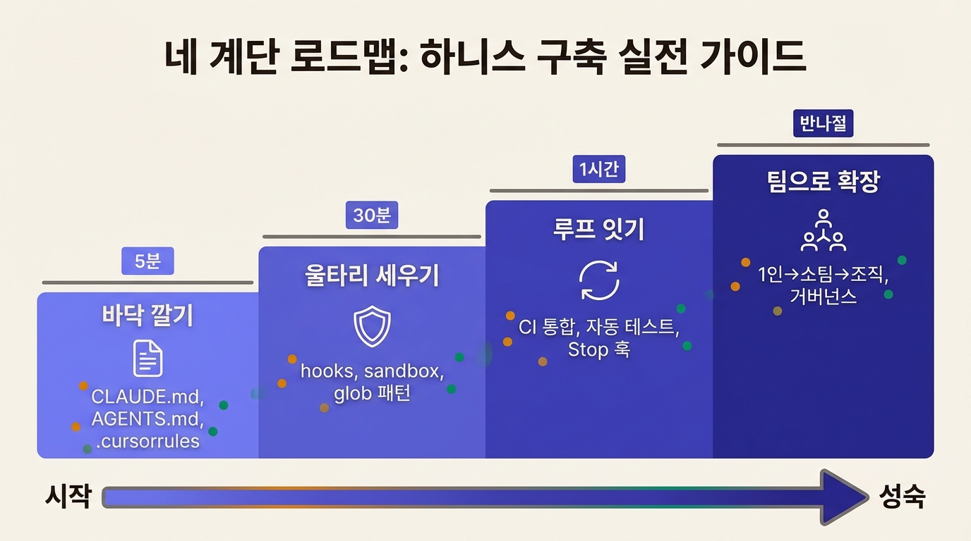 네 단계 로드맵