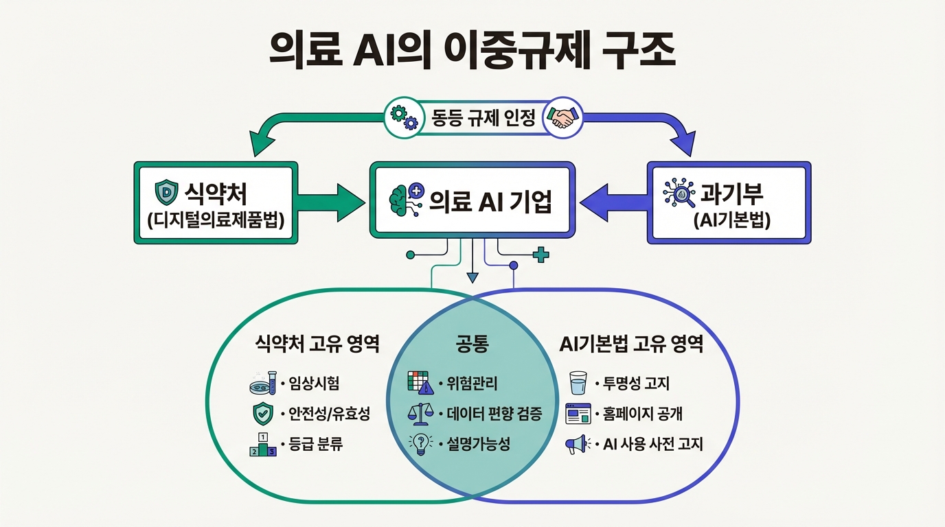 의료 AI의 이중규제 구조